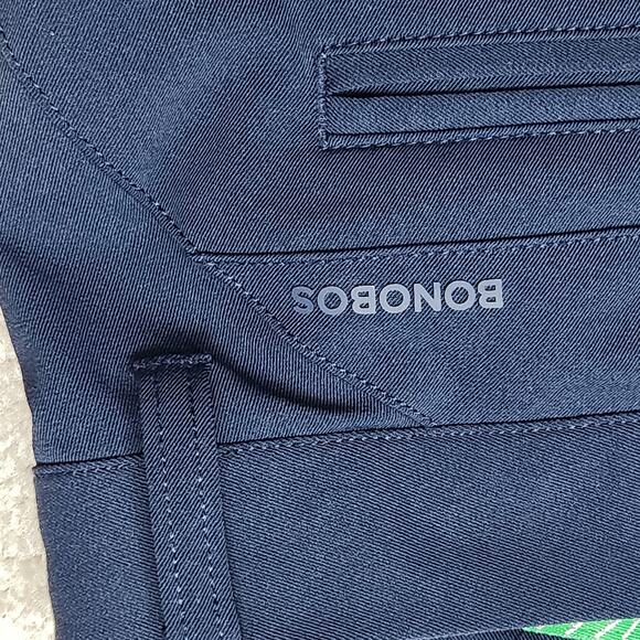 Bonobos Golf Shorts Mens 35 Navy Athletic Fit 8" Inseam Stretch Zip Pockets - Picture 9 of 12